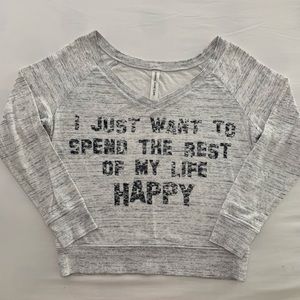 Lorna Jane Graphic Sweatshirt
